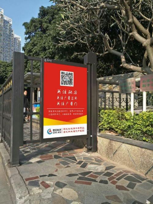 黄石黄石港区人行通道喷塑广告单门